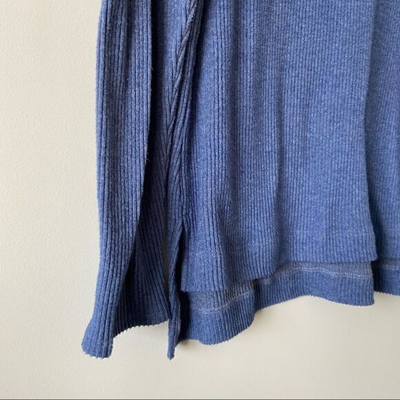 Anthro-dolan Left Coast Rebecca Cut Out Ribbed Top - Picture 7 of 12